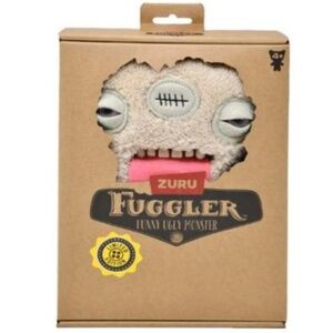 Zuru Fuggler Limited Edition Brown Funny Ugly Monster Plush Toy 9 Inch